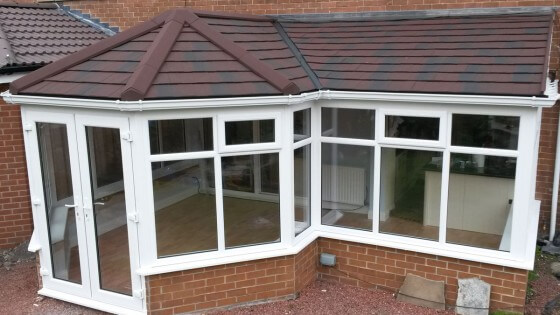 P Shaped Conservatory Roof & Frames Sunderland