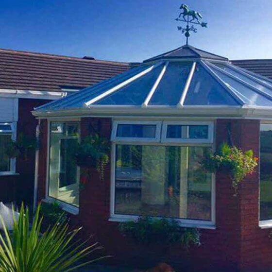 Glass Conservatory Roof